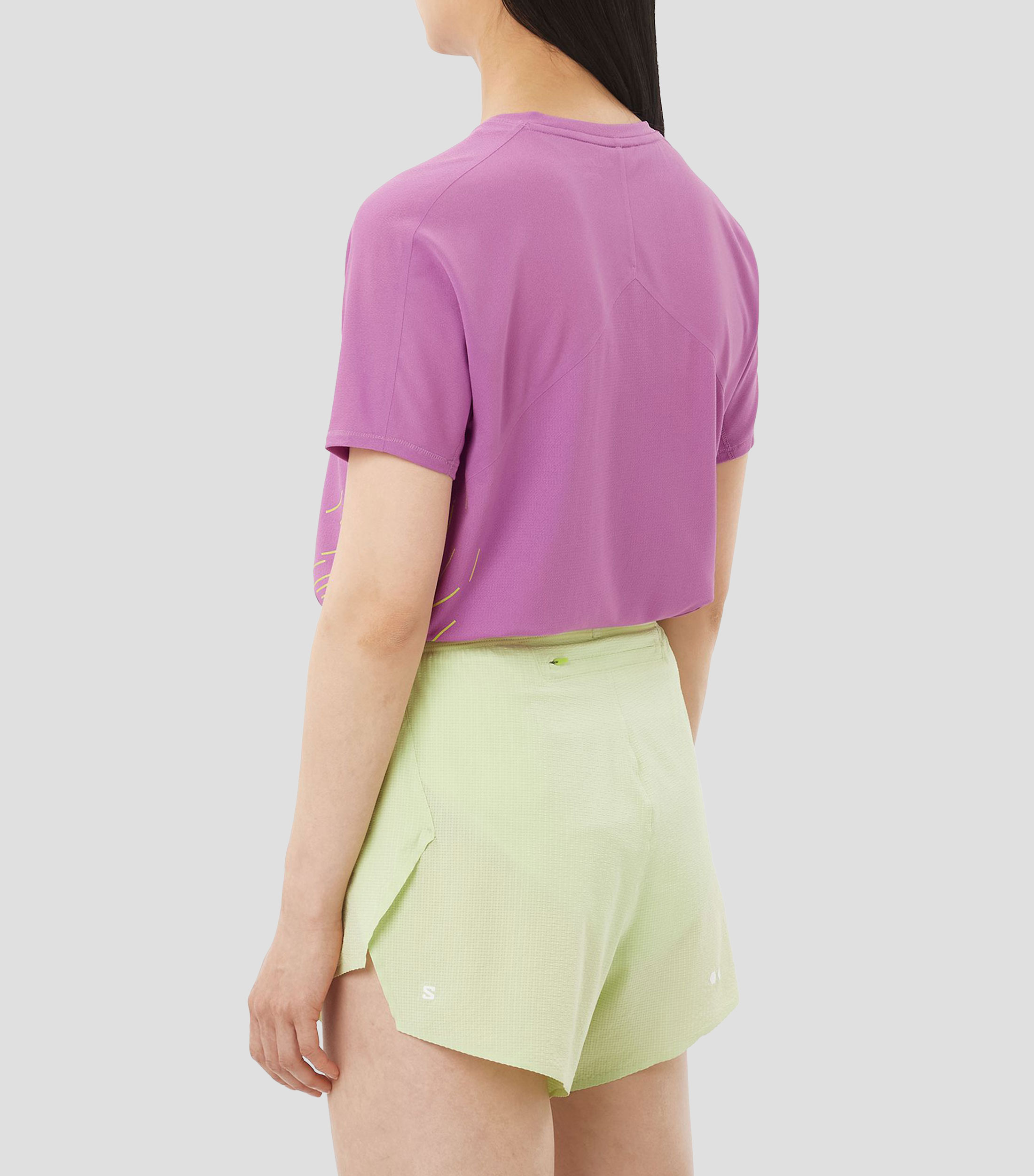Playera para correr Sense Aero Graphic con estampado Mujer